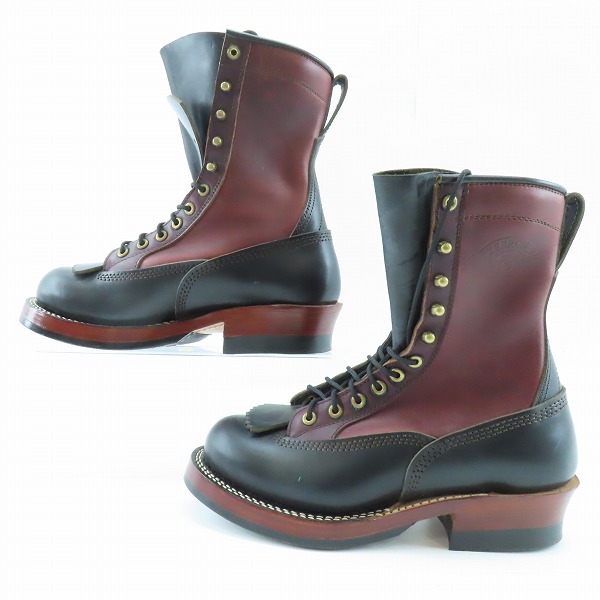 実際に弊社で買取させて頂いたZERROWS/ゼローズ レースアップ ブーツ 2015/8.5の画像 3枚目