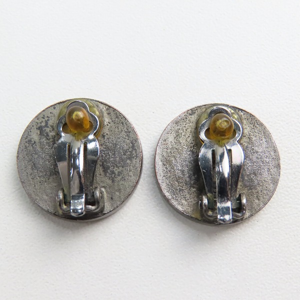 実際に弊社で買取させて頂いたCHANEL/シャネル ココマーク レザー イヤリング 00A 両耳の画像 2枚目