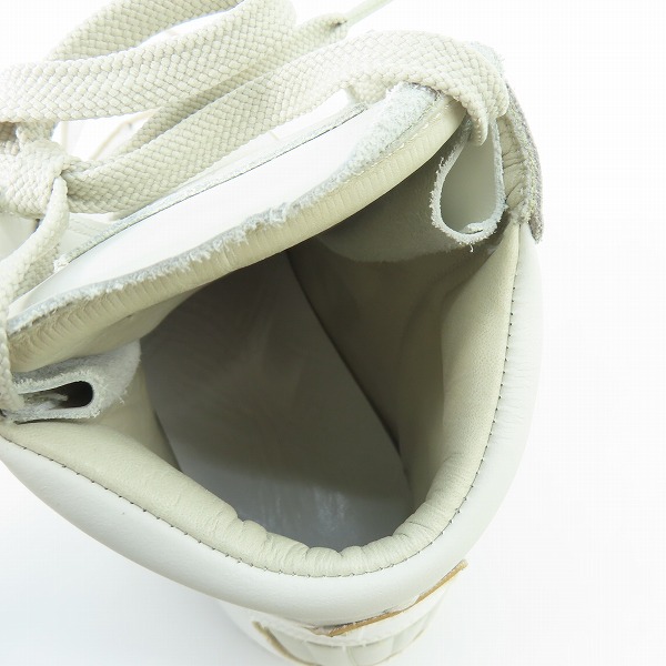実際に弊社で買取させて頂いたMaison Martin Margiela/メゾンマルタンマルジェラ ハイトップスニーカー S37WS0138 S08151 001/41の画像 4枚目