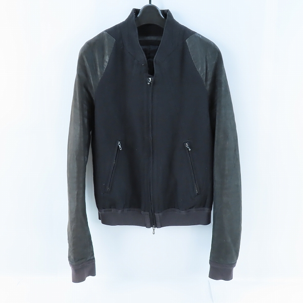 実際に弊社で買取させて頂いたMA_JULIUS/エムエーユリウス 14AW スタジャン ジャケット 480BLM2/1