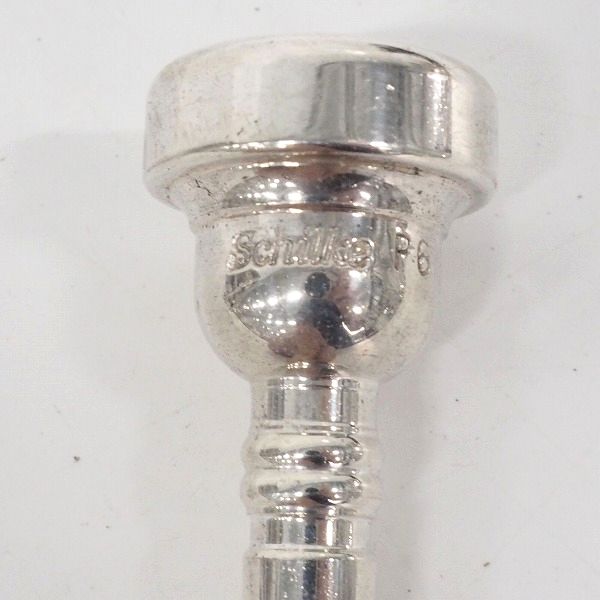 実際に弊社で買取させて頂いたSchilke/シルキー P6 ピッコロトランペット用マウスピース シルバーの画像 1枚目