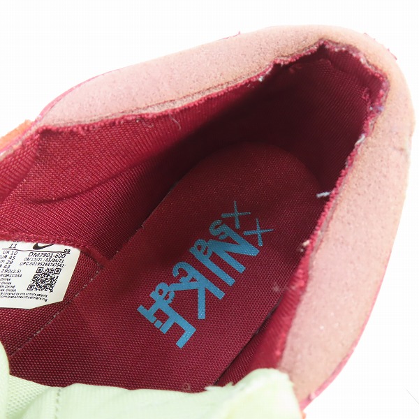 実際に弊社で買取させて頂いたNIKE×SACAI×KAWS/ナイキ×サカイ×カウズ BLAZER LOW SACAI KAWS ブレーザー DM7901-600 29.0の画像 4枚目