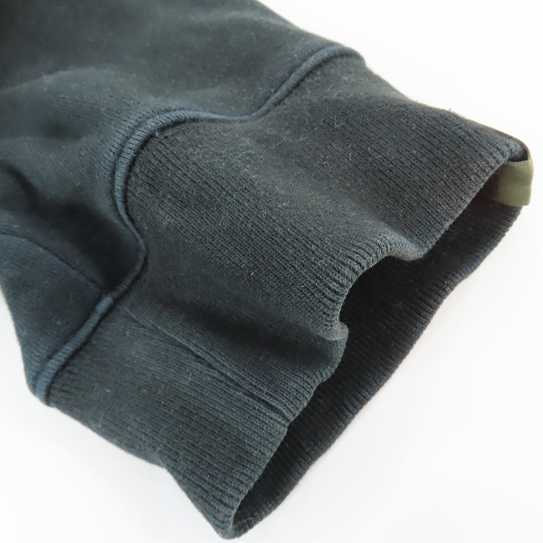 実際に弊社で買取させて頂いたA BATHING APE/アベイシングエイプ プルオーバー パーカー ブラック XLの画像 5枚目