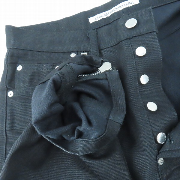 実際に弊社で買取させて頂いたJOHN LAWRENCE SULLIVAN/ジョンローレンスサリバン Rigid Denim Zipped Pants/リジッドデニム ジップパンツ JLS-02-19/46の画像 2枚目
