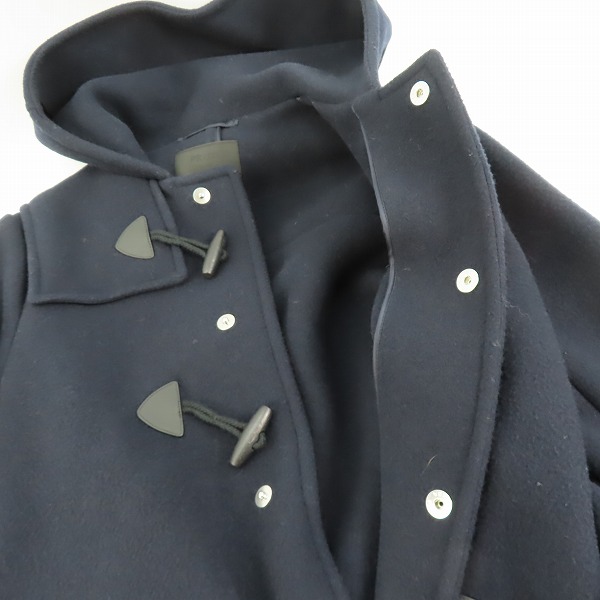 実際に弊社で買取させて頂いたPRADA/プラダ Long duffle/ロングダッフルコート ACU1 2023 2502/48の画像 7枚目