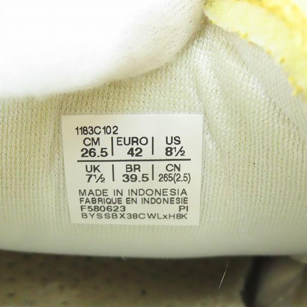 実際に弊社で買取させて頂いたOnitsuka Tiger/オニツカタイガー メキシコ66 スニーカー 1183C102/26.5の画像 5枚目