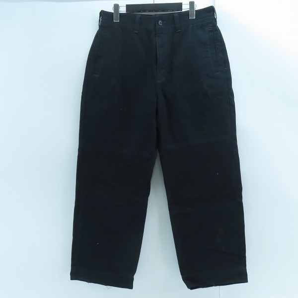 実際に弊社で買取させて頂いたUNDERCOVER/アンダーカバー ダメージ加工 コットンツイル切り替え パンツ UP2D4501/3