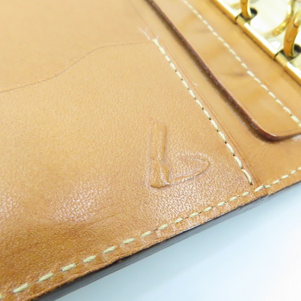 実際に弊社で買取させて頂いた土屋鞄製造所/ツチヤカバン レザー システム手帳カバー ペンホル3000の画像 4枚目