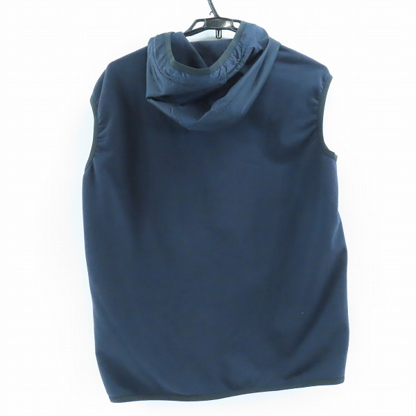 実際に弊社で買取させて頂いた【JPタグ】PRADA/プラダ ナイロン切替 ジップアップ フーディーベスト SJG55/XLの画像 1枚目