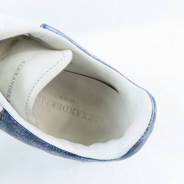 実際に弊社で買取させて頂いたAlexander McQueen/アレキサンダーマックイーン スニーカー 462214/38の画像 4枚目