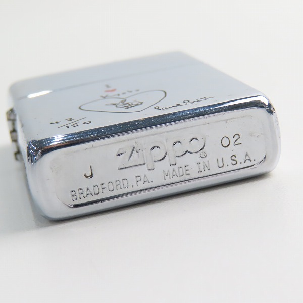 実際に弊社で買取させて頂いたZippo/ジッポー Paul Smith I Love Kyoro ABBEY ROAD 2002年製の画像 3枚目