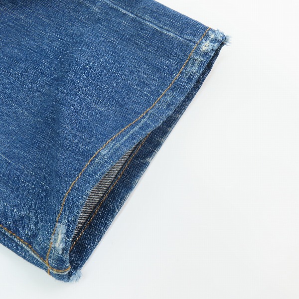 実際に弊社で買取させて頂いたDIOR HOMME/ディオールオム 06AW エディ期 爪痕ウォッシュドデニムパンツ 6HH1011522/33の画像 7枚目