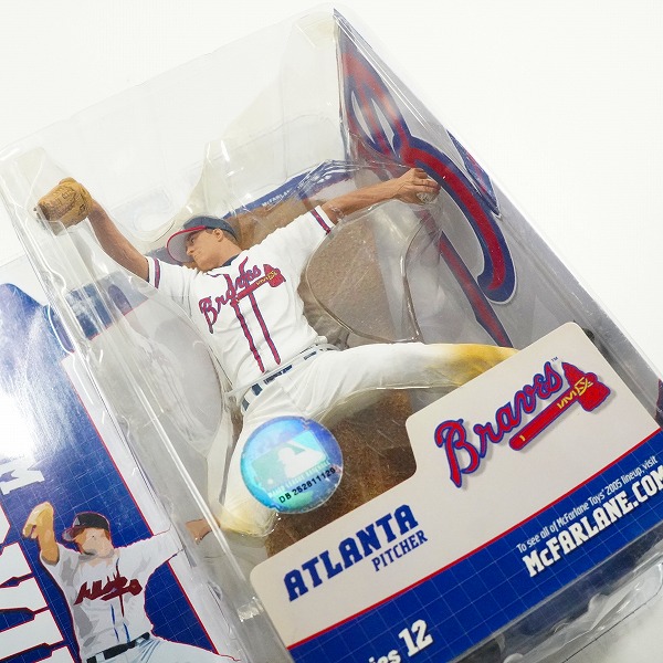 実際に弊社で買取させて頂いた【未開封】McFARLANE TOYS/マクファーレントイズ アトランタ・ブレーブス TOM GLAVINE トム・グラビン フィギュアの画像 3枚目