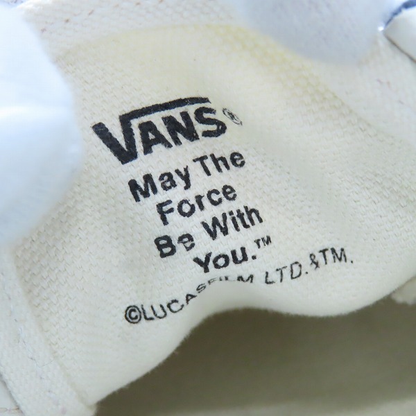 実際に弊社で買取させて頂いたVANS×STARWARS/バンズ×スターウォーズ OG ERA LX/エラ オージー LX スニーカー VN-0OZDEN1/8.5の画像 6枚目
