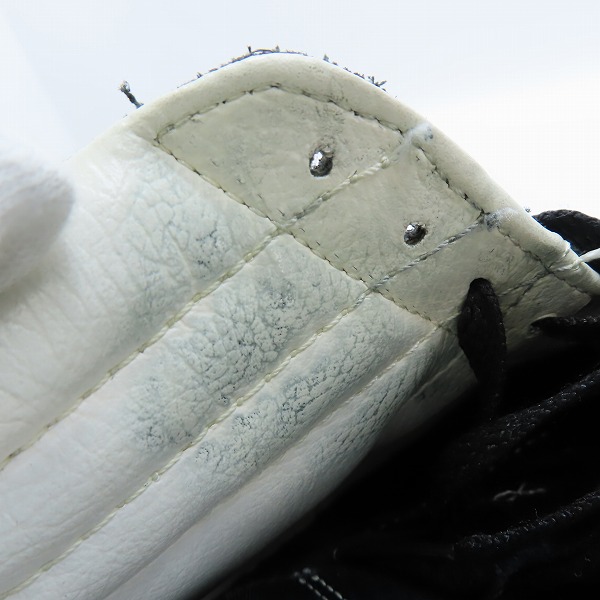 実際に弊社で買取させて頂いたVANS/バンズ SK8-HI/スケートハイ スカル/スエード/内レザー ハイカットスニーカー T375/8.5の画像 6枚目