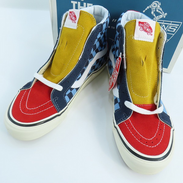 実際に弊社で買取させて頂いた【未使用】VANS/バンズ SK8-HI REISSUE 38/ 50th Anniversary/50周年記念 ハイカットスニーカー VN0A2XS1JSN/721277/26.5