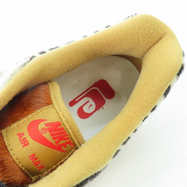 実際に弊社で買取させて頂いたNIKE×ATMOS/ナイキ×アトモス AIR MAX 1 DLX/エアマックス1 アニマルパック 2.0 AQ0928-700/29の画像 4枚目