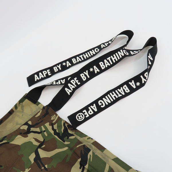 実際に弊社で買取させて頂いたAAPE BY A BATHING APE × MENYA MUSASHI/エーエイプ バイ アベイシングエイプ × 麺屋武蔵 APRON/エプロン 180/96Aの画像 3枚目