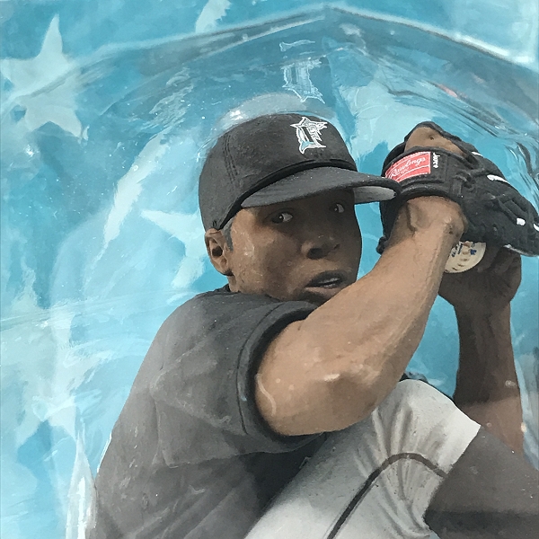 実際に弊社で買取させて頂いた【未開封】McFARLANE TOYS/マクファーレントイズ フロリダ・マーリンズ #35 DONTRELLE WILLIS フィギュアの画像 4枚目