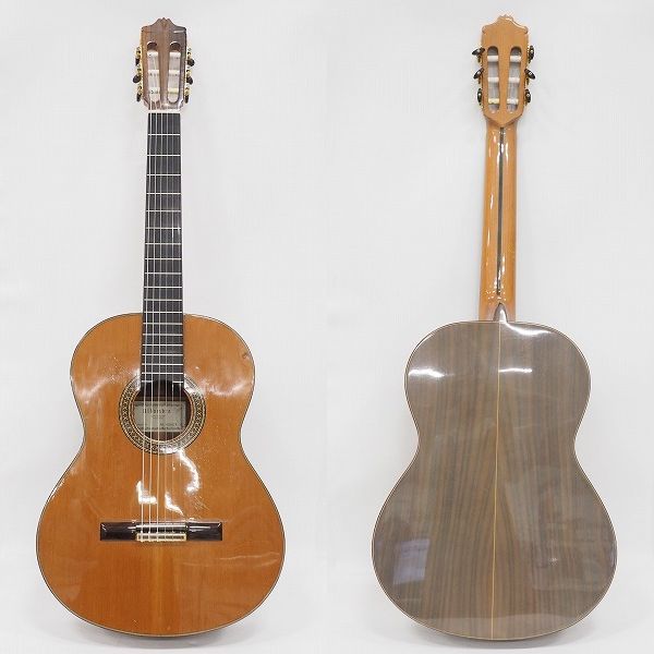 実際に弊社で買取させて頂いた★【難有り】Alhambra/アルハンブラ 8P クラシックギター スペイン製 ハードケース付の画像 1枚目
