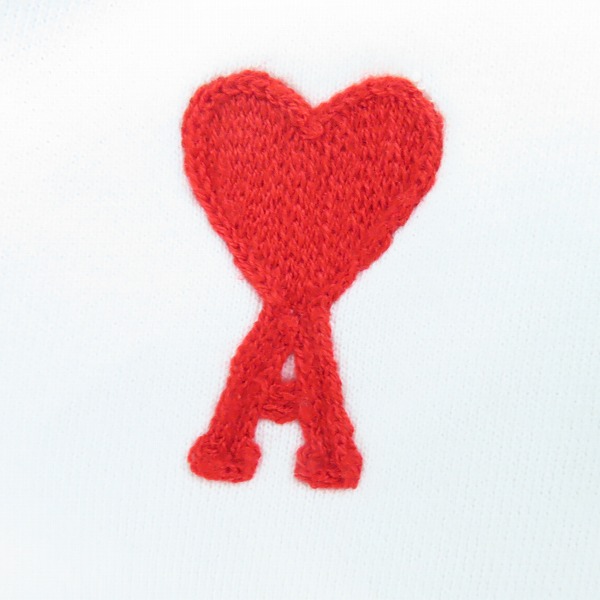 実際に弊社で買取させて頂いたami alexandre mattiussi/アミ アレクサンドルマテュッシ ハート刺繍 トレーナー E21HJ128.726/Mの画像 6枚目