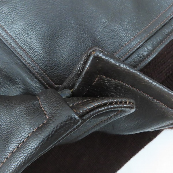 実際に弊社で買取させて頂いたBUZZ RICKSON'S/バズリクソンズ G-1 レザー フライトジャケット M83151/38 の画像 8枚目