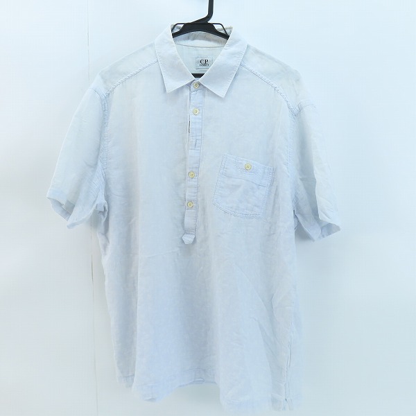 実際に弊社で買取させて頂いたC.P COMPANY/シーピーカンパニー 刺繍総柄プルオーバーシャツ XXL