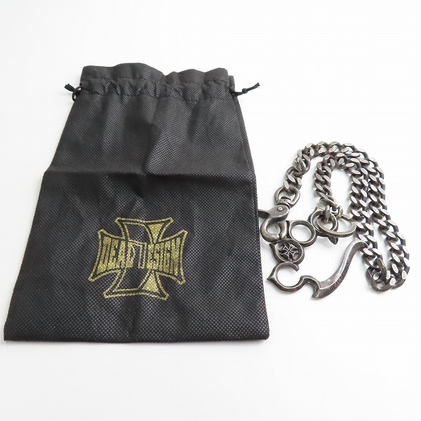 実際に弊社で買取させて頂いたDEAL DESIGN/ディールデザイン ブレードジャックウォレットチェーンの画像 9枚目