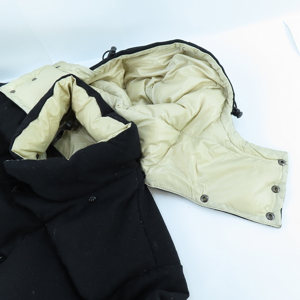 実際に弊社で買取させて頂いたY's×MONCLER/ワイズ×モンクレール ダウンジャケット 41320/00/69916 Z5HY272/2の画像 8枚目