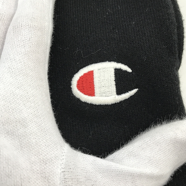 実際に弊社で買取させて頂いたChampion/チャンピオン REVERSE WEAVE/リバースウィーブ スウェットパンツ/ブラック/Sの画像 4枚目