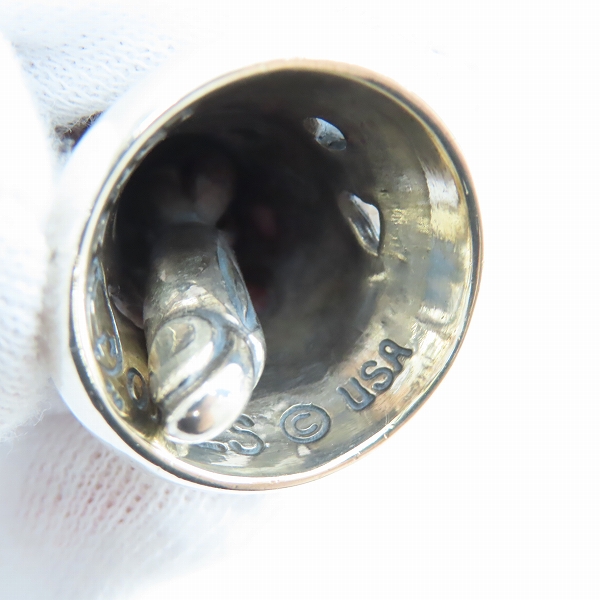 実際に弊社で買取させて頂いた【ギャラ付き】LONE ONES/ロンワンズ CRANE BELL/クレーンベル ペンダント L/ラージの画像 5枚目