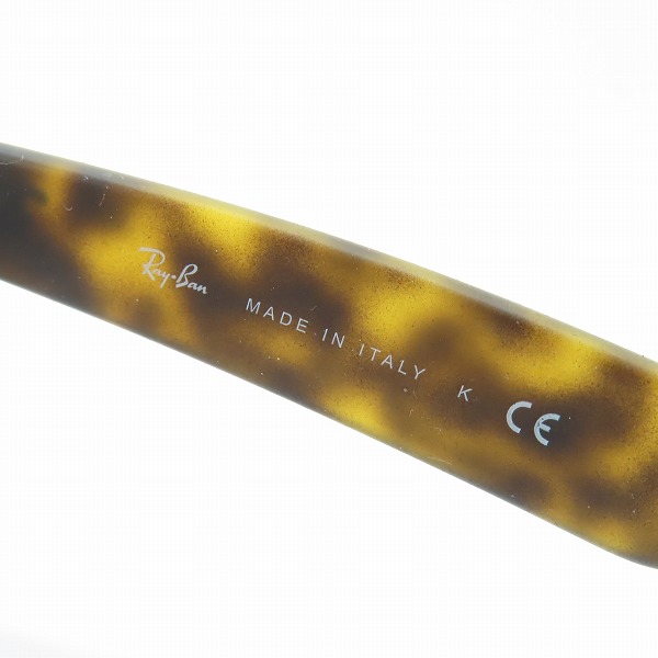 実際に弊社で買取させて頂いたRay-Ban/レイバン JUSTIN/ジャスティン デミ柄 アイウェア/サングラス RB4165-F 856-13の画像 5枚目