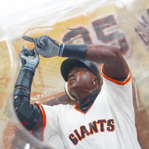 実際に弊社で買取させて頂いた【未開封】McFARLANE/マクファーレン サンフランシスコ・ジャイアンツ #25 BARRY BONDS バリー・ボンズ フィギュアの画像 2枚目