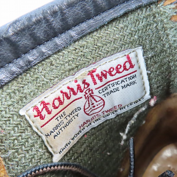 実際に弊社で買取させて頂いたRED WING×Nigel Cabourn/レッドウィング×ナイジェルケーボン HarrisTweed/ハリスツイード マンソンブーツ 4619/9Dの画像 9枚目