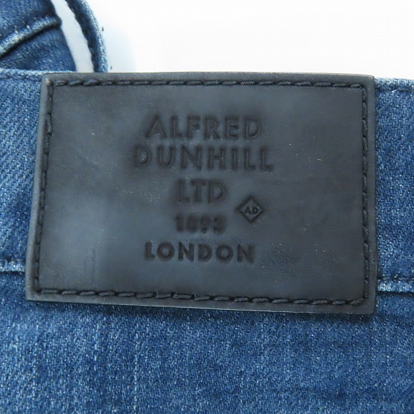 実際に弊社で買取させて頂いたDunhill/ダンヒル ストレッチ デニム パンツ/32Rの画像 6枚目