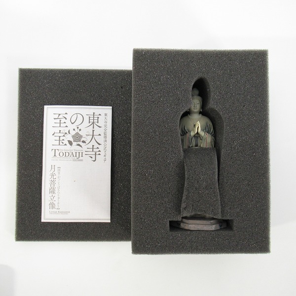実際に弊社で買取させて頂いたKAIYODO/海洋堂 東大寺の至宝 月光菩薩立像 フィギュアの画像 7枚目