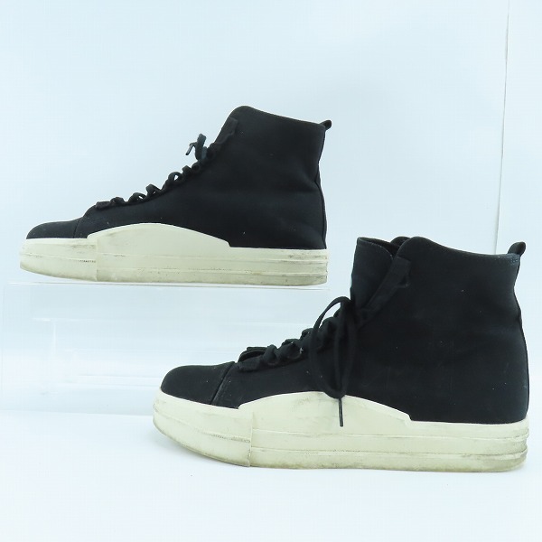 実際に弊社で買取させて頂いたY-3/ワイスリー アディダス×ヨウジヤマモト ロゴ刺繡 スニーカー EF2653/26.0の画像 3枚目