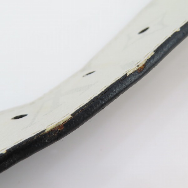 実際に弊社で買取させて頂いたLOUIS VUITTON/ルイヴィトン サンチュール  PVC×レザー ベルト  M0003 100/40の画像 6枚目