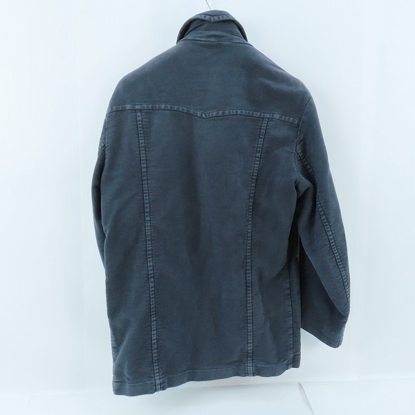 実際に弊社で買取させて頂いたMartin Margiela/マルタンマルジェラ 04AW Moleskin ジャケット/46の画像 1枚目
