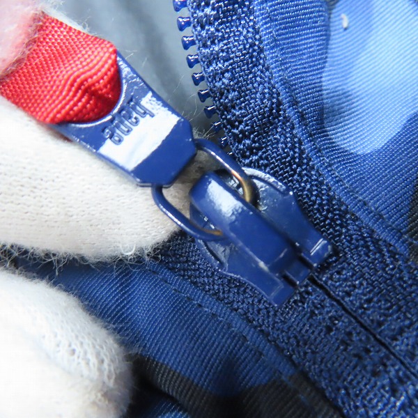 実際に弊社で買取させて頂いたA BATHING APE × PARIS SAINT-GERMAIN/アベイシングエイプ ×パリサンジェルマン ダウンジャケット 001HJE701020X/Lの画像 8枚目