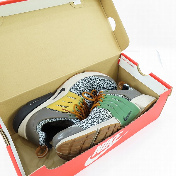 実際に弊社で買取させて頂いたNIKE×atmos/ナイキ×アトモス AIR PRESTO SE QS/エアプレスト サファリ 844448-002 XSの画像 7枚目