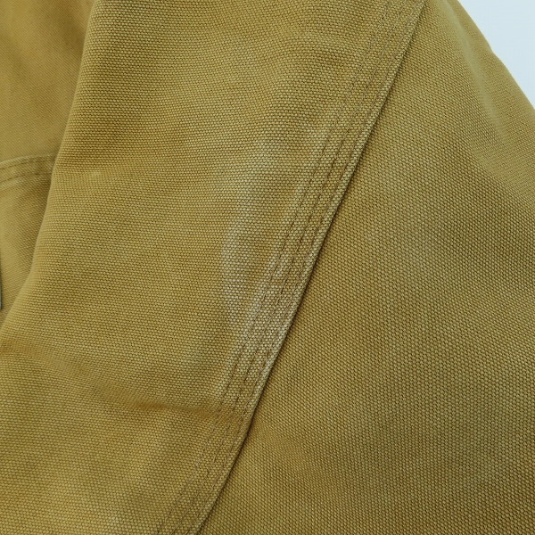 実際に弊社で買取させて頂いたCarhartt/カーハート 90s ヴィンテージ ダック地 チョアコート/カバーオールの画像 6枚目