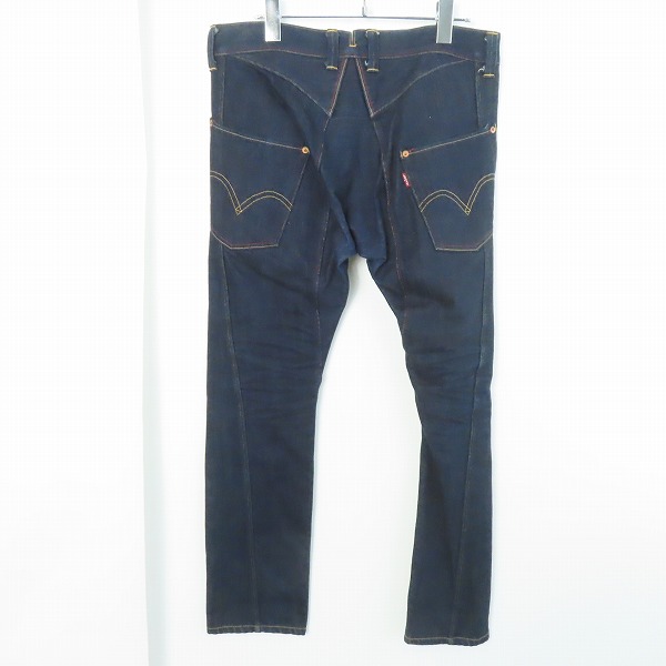 実際に弊社で買取させて頂いたJUNYA WATANABE COMME des GARCONS MAN×LEVI'S/ジュンヤワタナベ×リーバイス 再構築デニムパンツ WJ-P201/Sの画像 1枚目
