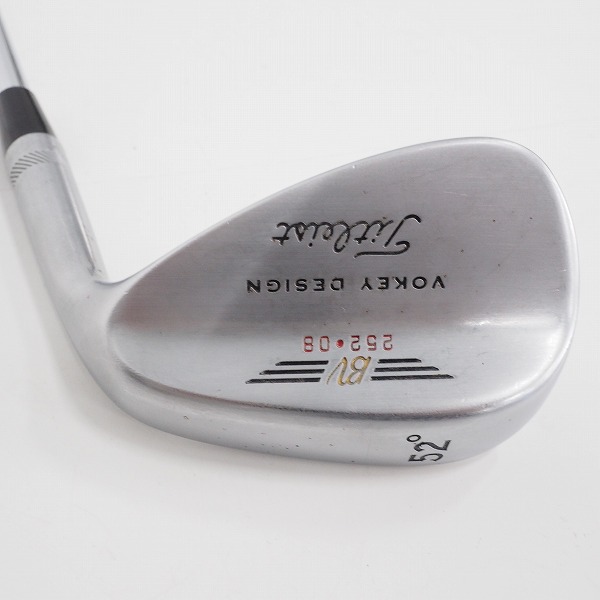 実際に弊社で買取させて頂いたTitleist/タイトリスト BV VOKEY DESIGN/ボーケイデザイン 252-08 ウェッジ 52° Dynamic Gold FLEX:S200の画像 2枚目