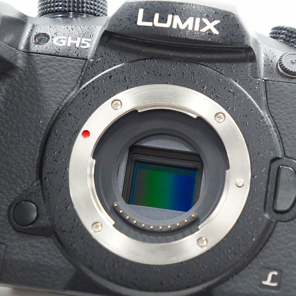 実際に弊社で買取させて頂いたPanasonic/パナソニック LUMIX DC-GH5 ミラーレス一眼 ボディ 簡易動作確認済みの画像 2枚目