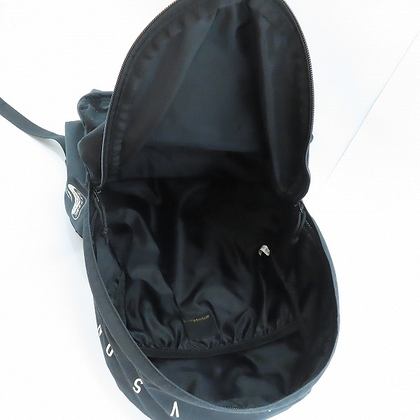 実際に弊社で買取させて頂いたHYSTERIC GLAMOUR/ヒステリックグラマー バックパック/リュックサック ブラックの画像 3枚目