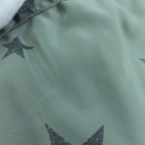 実際に弊社で買取させて頂いたCALEE/キャリー ALLOVER STAR PATTERN MA-1 JACKET フライトジャケット 星柄/スター /Ｍの画像 6枚目