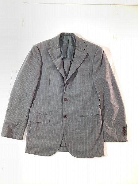 実際に弊社で買取させて頂いた【おまとめ】ヒューゴボス/タケオキクチ/ビームス 等 ストライプジャケット/ジャケット/テーラードジャケット 他の画像 4枚目