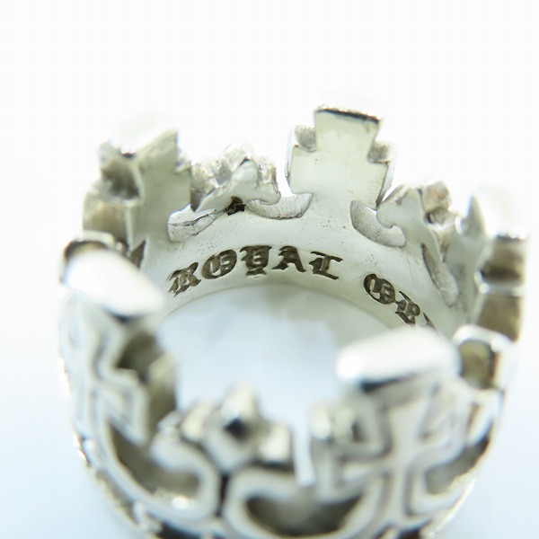 実際に弊社で買取させて頂いたROYAL ORDER/ロイヤルオーダー クラウンリング/7.5-9.5号の画像 6枚目