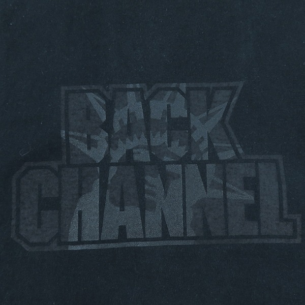 実際に弊社で買取させて頂いたBack Channel/バックチャンネル ロゴ/自由の女神 プリント ロンT/カットソー /Lの画像 3枚目